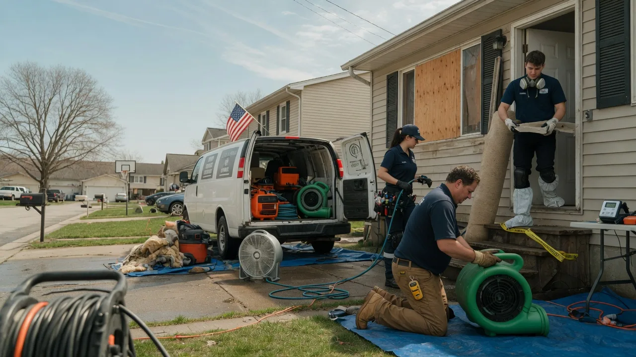 Water Damage Restoration in Cameron, IL near me